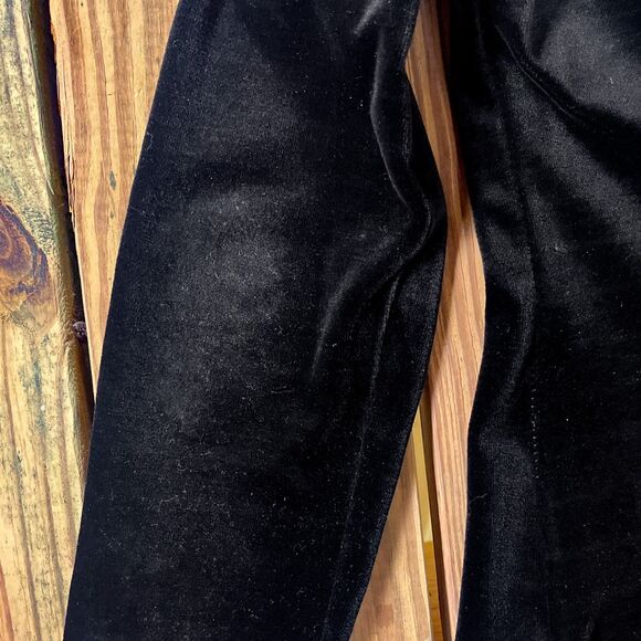 Vintage 1960s R&K Knits Velvet Blazer - Button Front - Shoulder Pads - Women's M - Picture 10 of 11